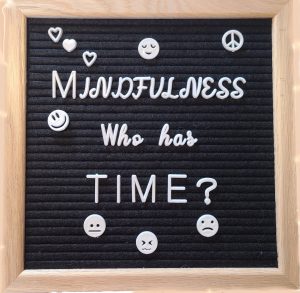 Mindfulness who has time? You do and your should!